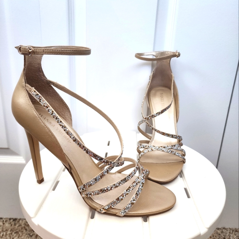 Ivanka Trump strappy heel sandals